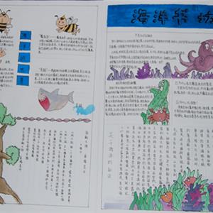 第七届读书月手抄报比赛小学组一等奖